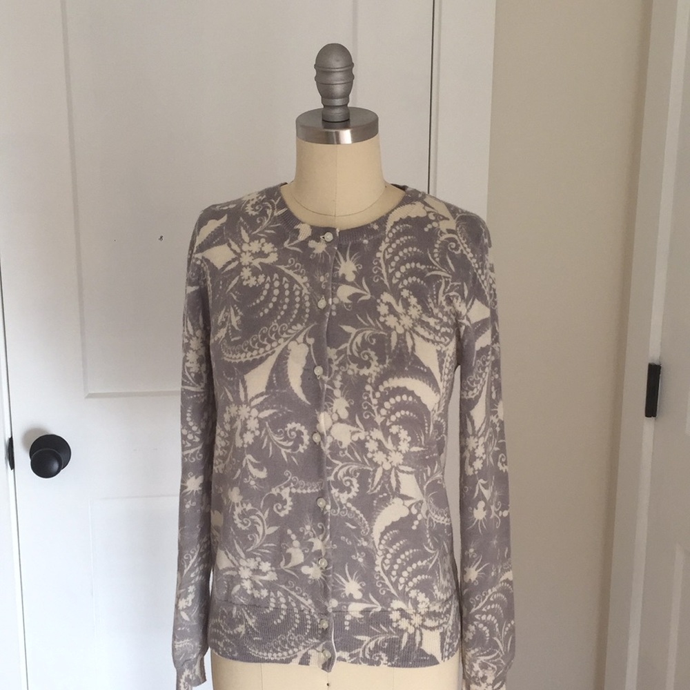 J crew merino wool cardigan